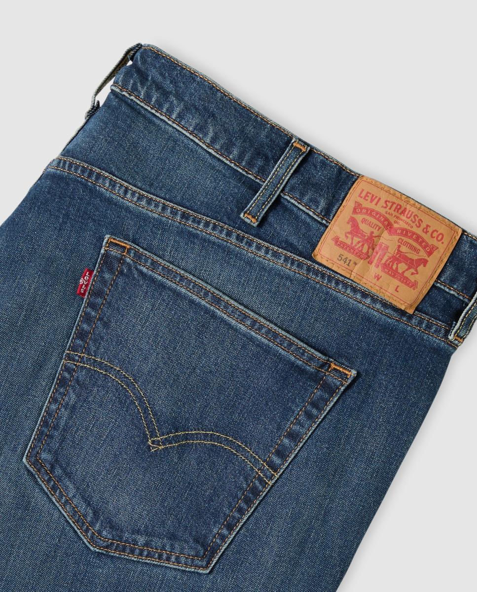 Jeans 541™ Athletic Taper com Stretch Tamanhos Grandes Azul-6