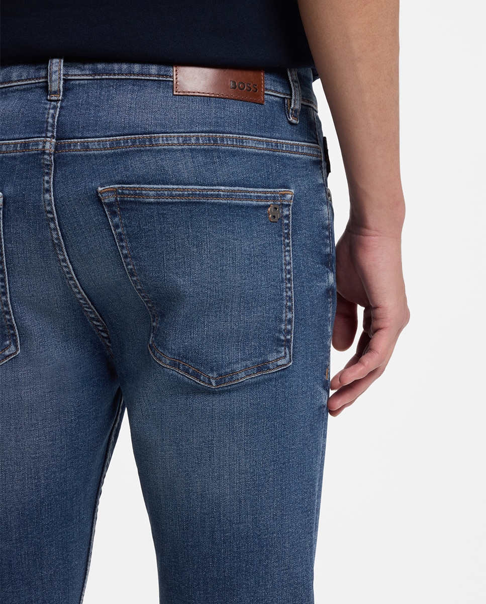Jeans Tamanhos Grandes Azul-3