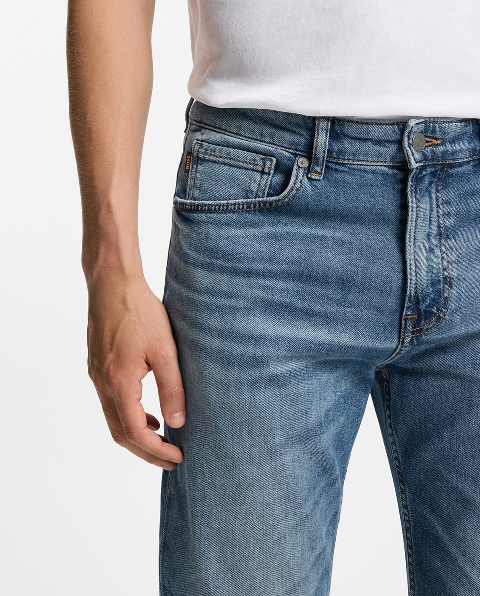 Jeans Tamanhos Grandes Azul-3