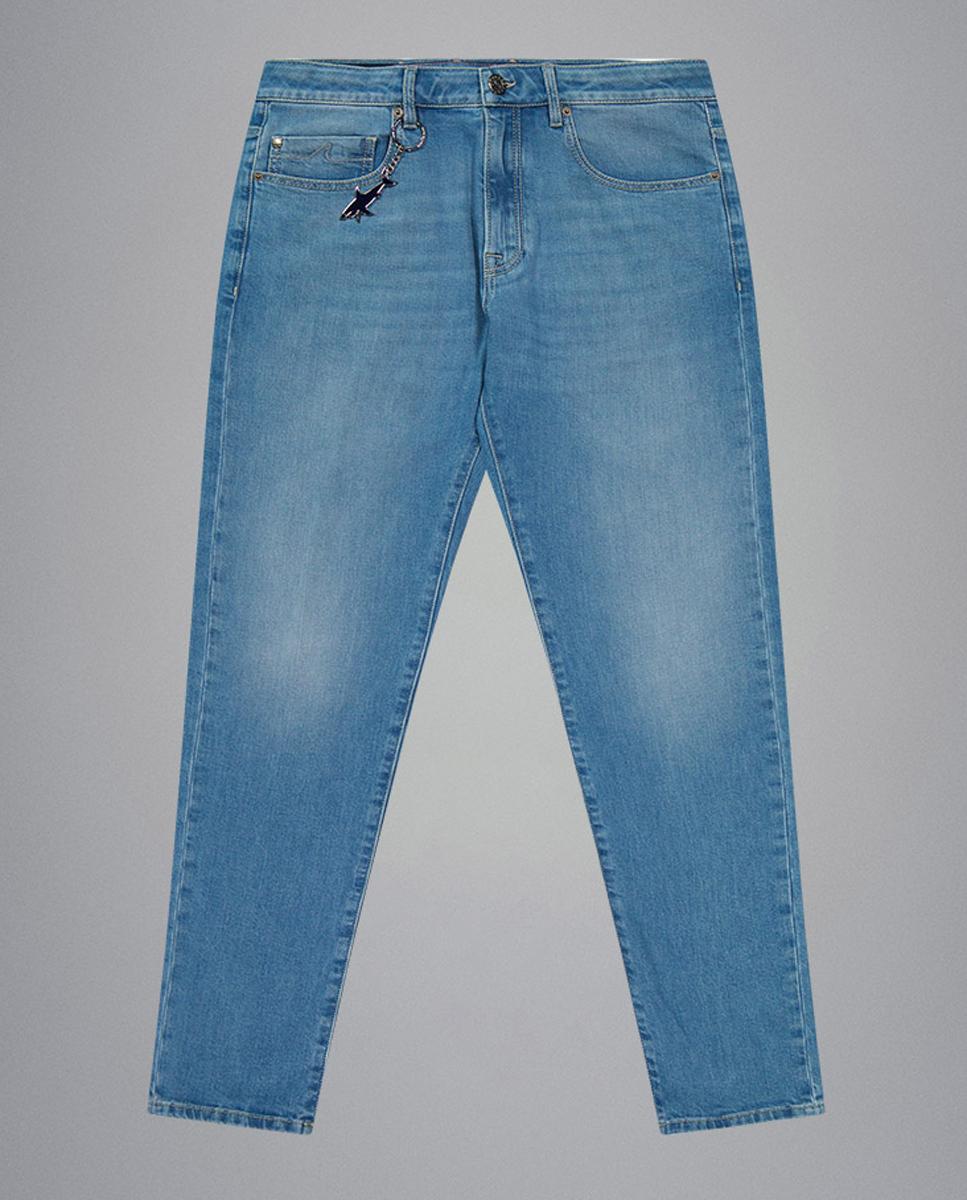 Imagem 0 de Jeans de Cinco Bolsos Regular Confort com Lavagem Tamanhos Grandes