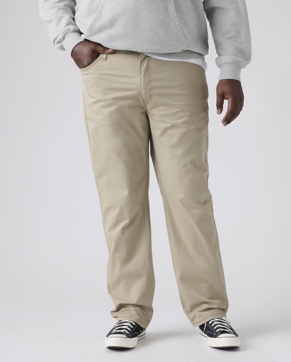 Calças 541™ Athletic Taper Stretch Tamanhos Grandes Bege-2