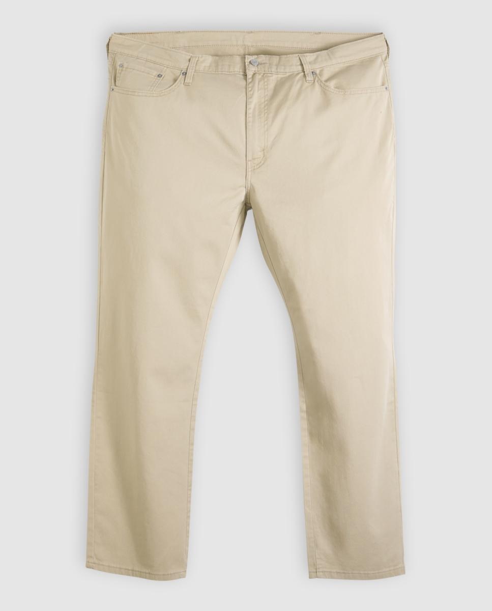 Calças 541™ Athletic Taper Stretch Tamanhos Grandes Bege-5