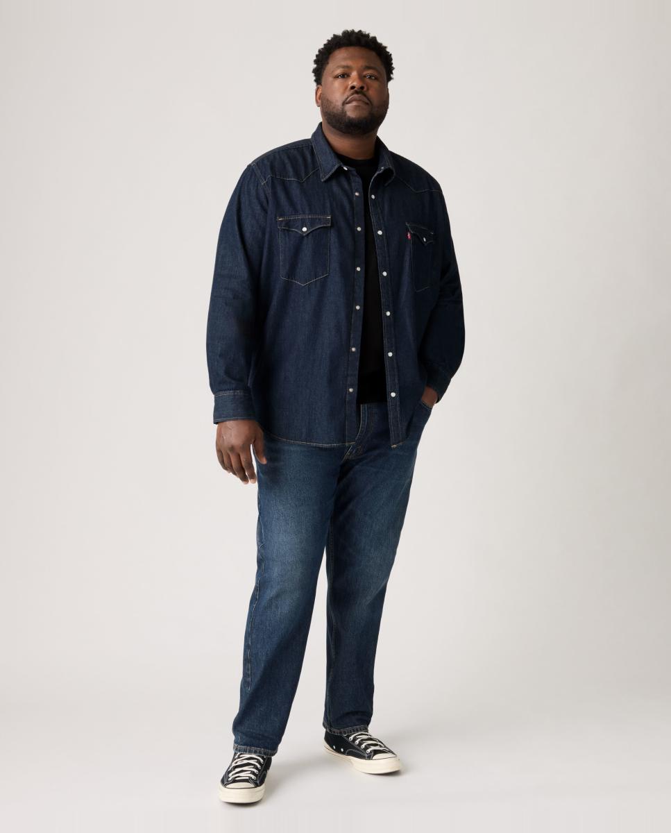 Jeans 502™ Tapered Tamanhos Grandes Azul-índigo-5