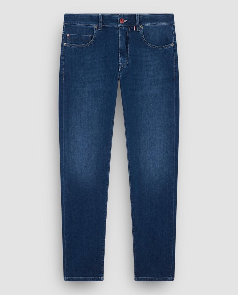 Vaqueros de hombre cinco bolsillos Red Rivet tallas grandes - Paul & Shark - Azul Azul-4
