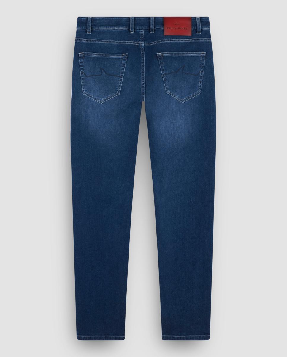 Vaqueros de hombre cinco bolsillos Red Rivet tallas grandes - Paul & Shark - Azul Azul-5