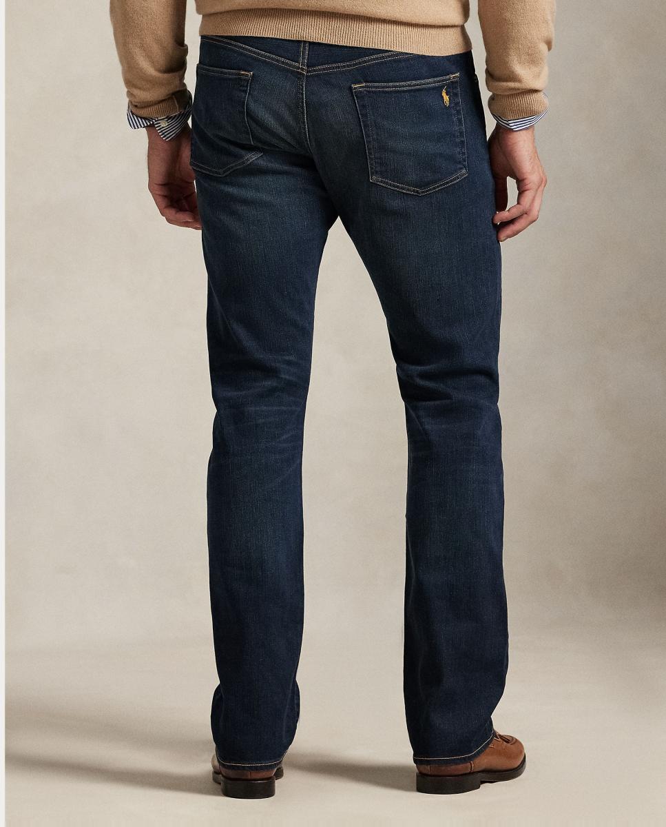 Jeans Hampton Relaxed Straight Polo Tamanhos Grandes Azul-índigo-4