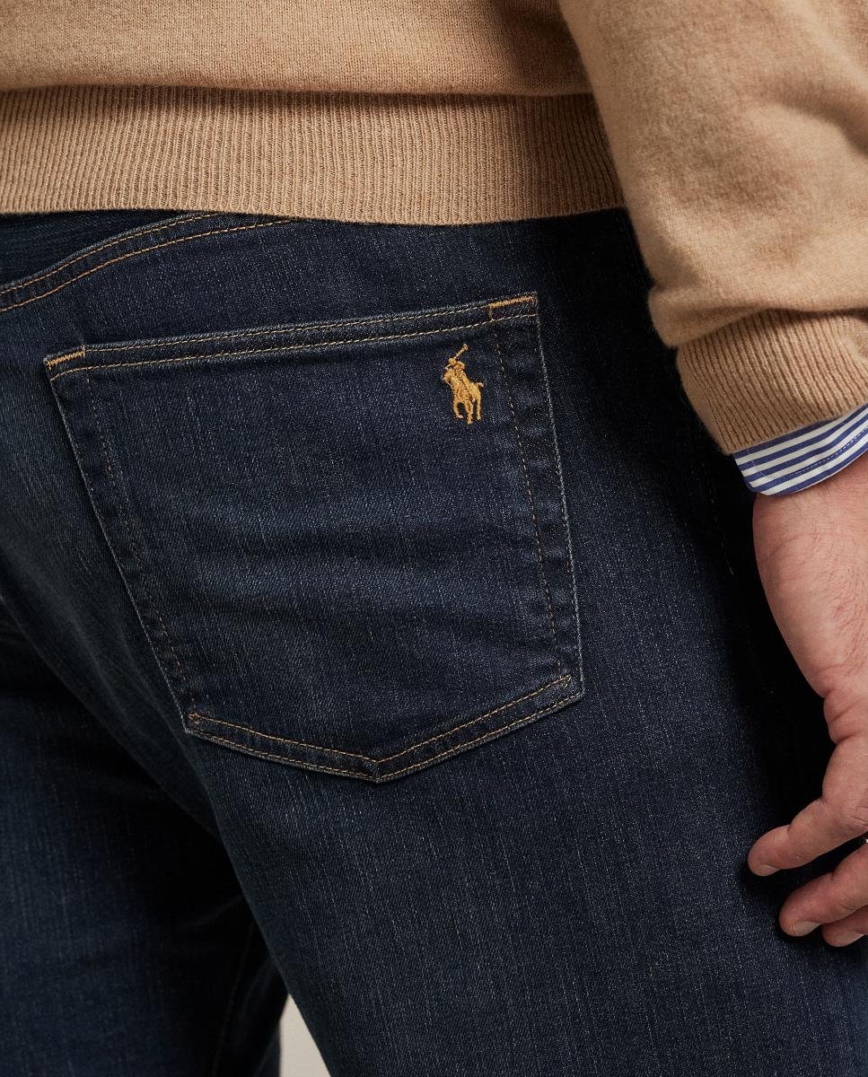 Jeans Hampton Relaxed Straight Polo Tamanhos Grandes Azul-índigo-6
