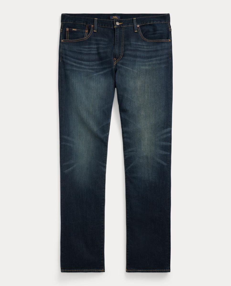 Jeans Hampton Relaxed Straight Polo Tamanhos Grandes Azul-índigo-7
