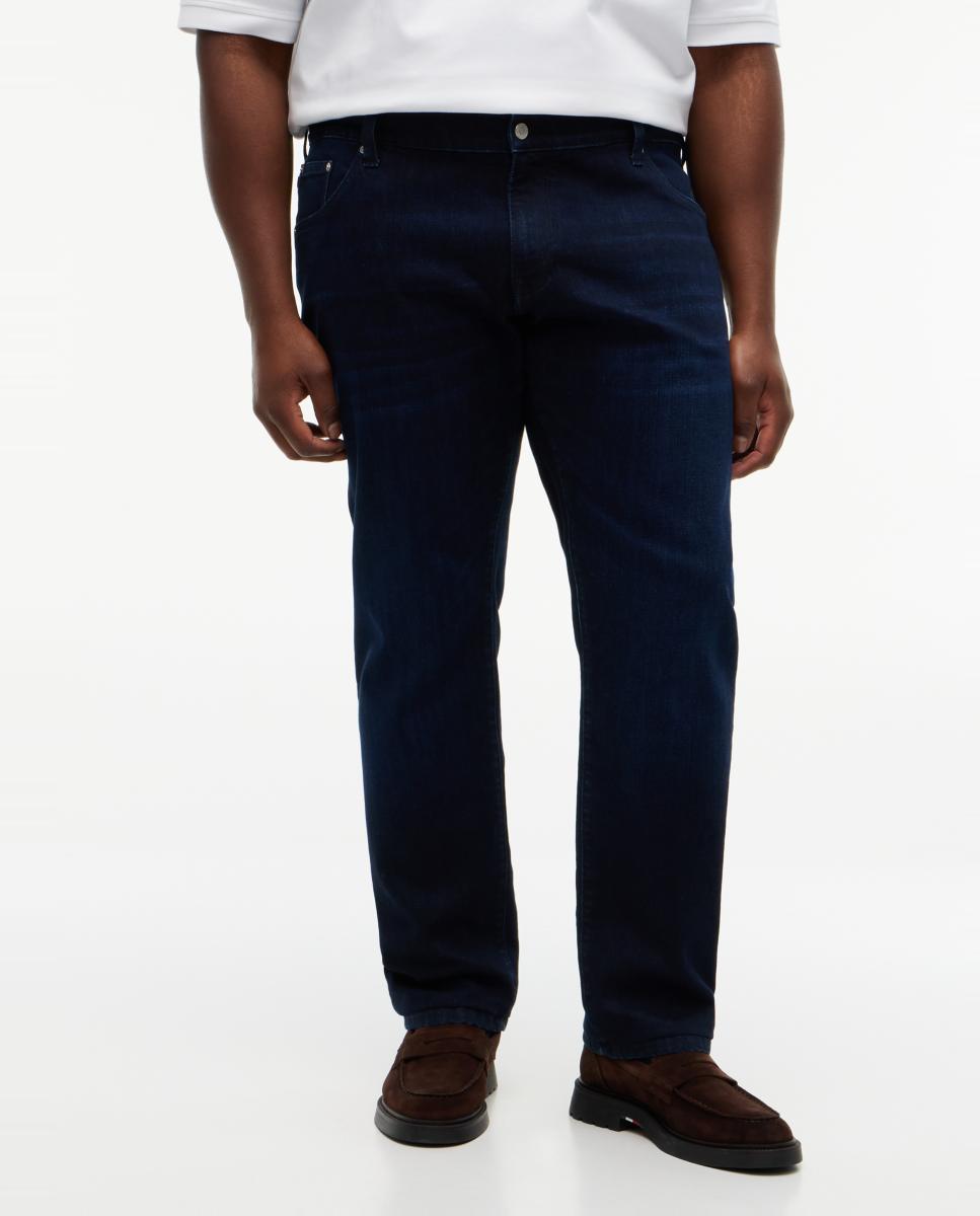 Pantalón vaquero de hombre fit Denton tallas grandes - Tommy Hilfiger - Azul Azul-2