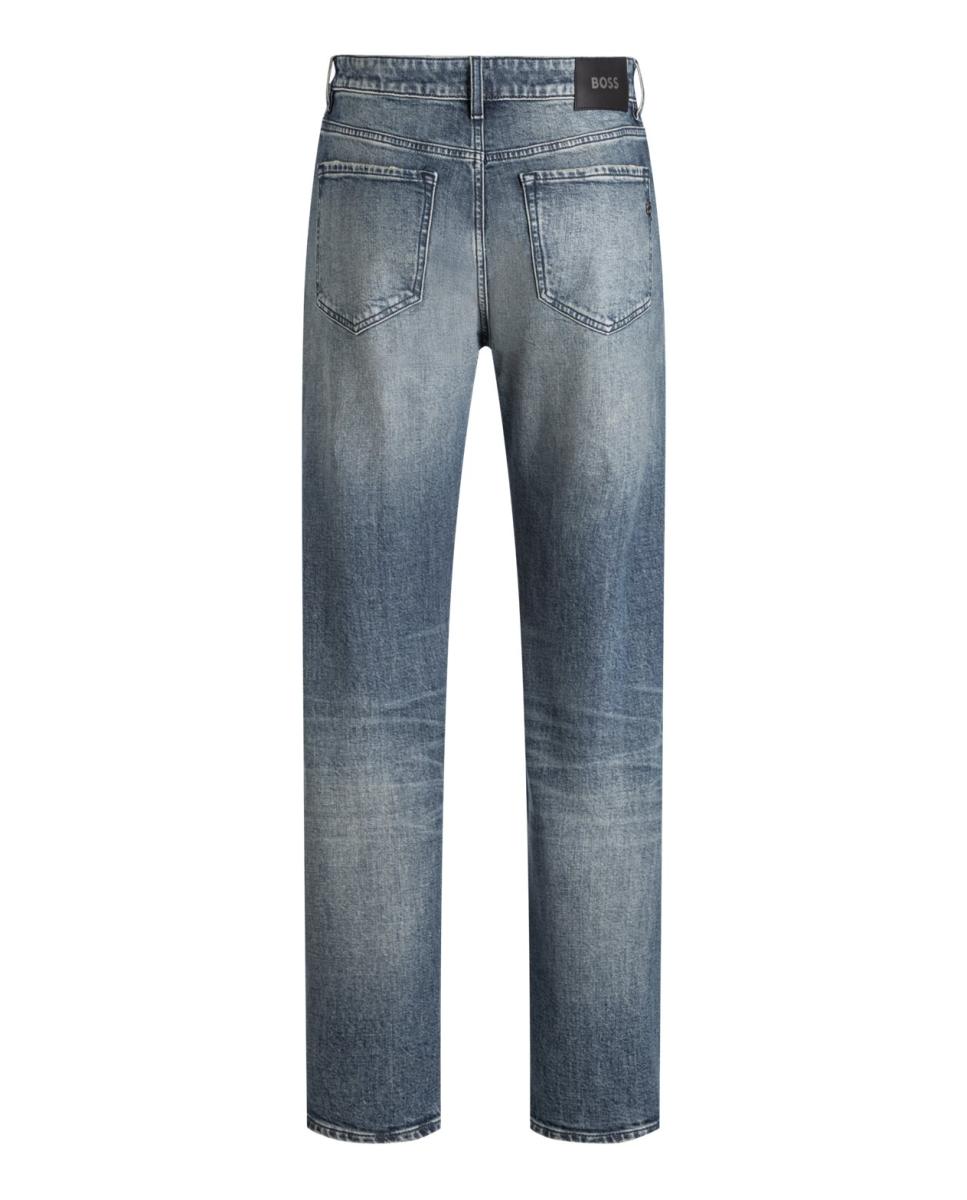Imagen 2 de Pantalón largo de hombre tallas grandes. - Boss - Azul Azul