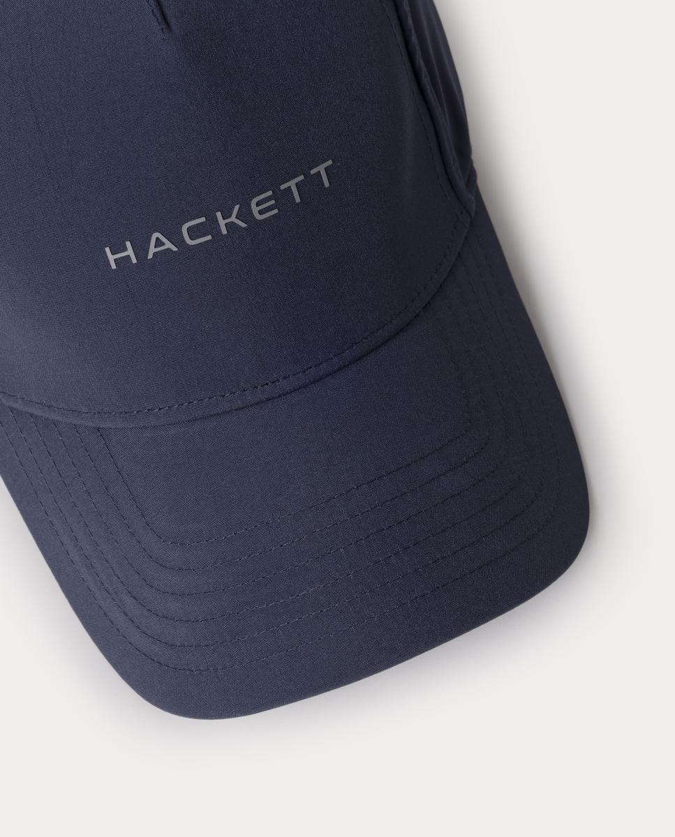 Gorra de hombre deportiva logotipo frontal tallas grandes - Hackett - Azul Azul-3