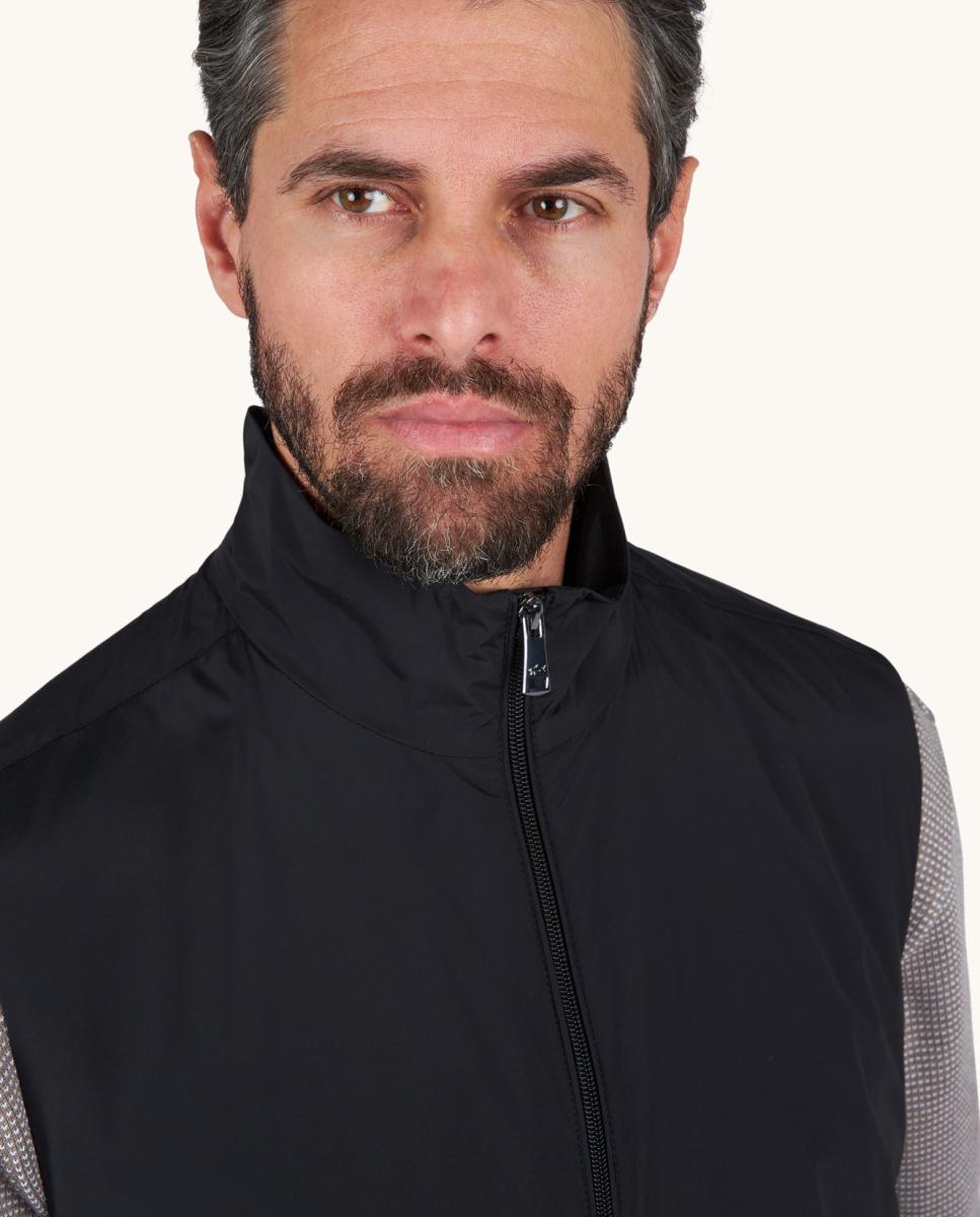 Colete Dynamic Light Liso Preto-3