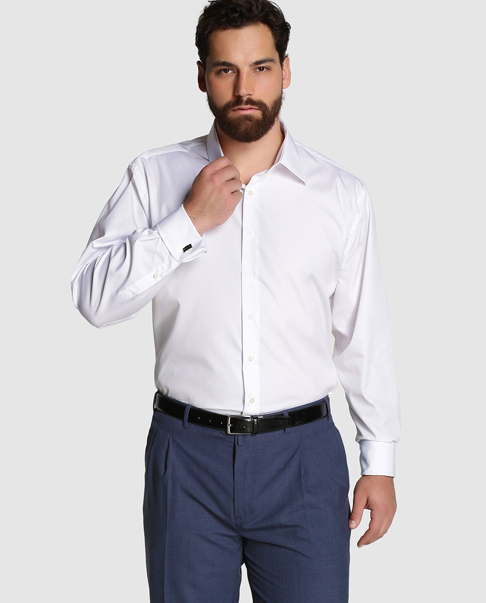 Imagem 0 de Camisa Regular de homem tamanhos grandes