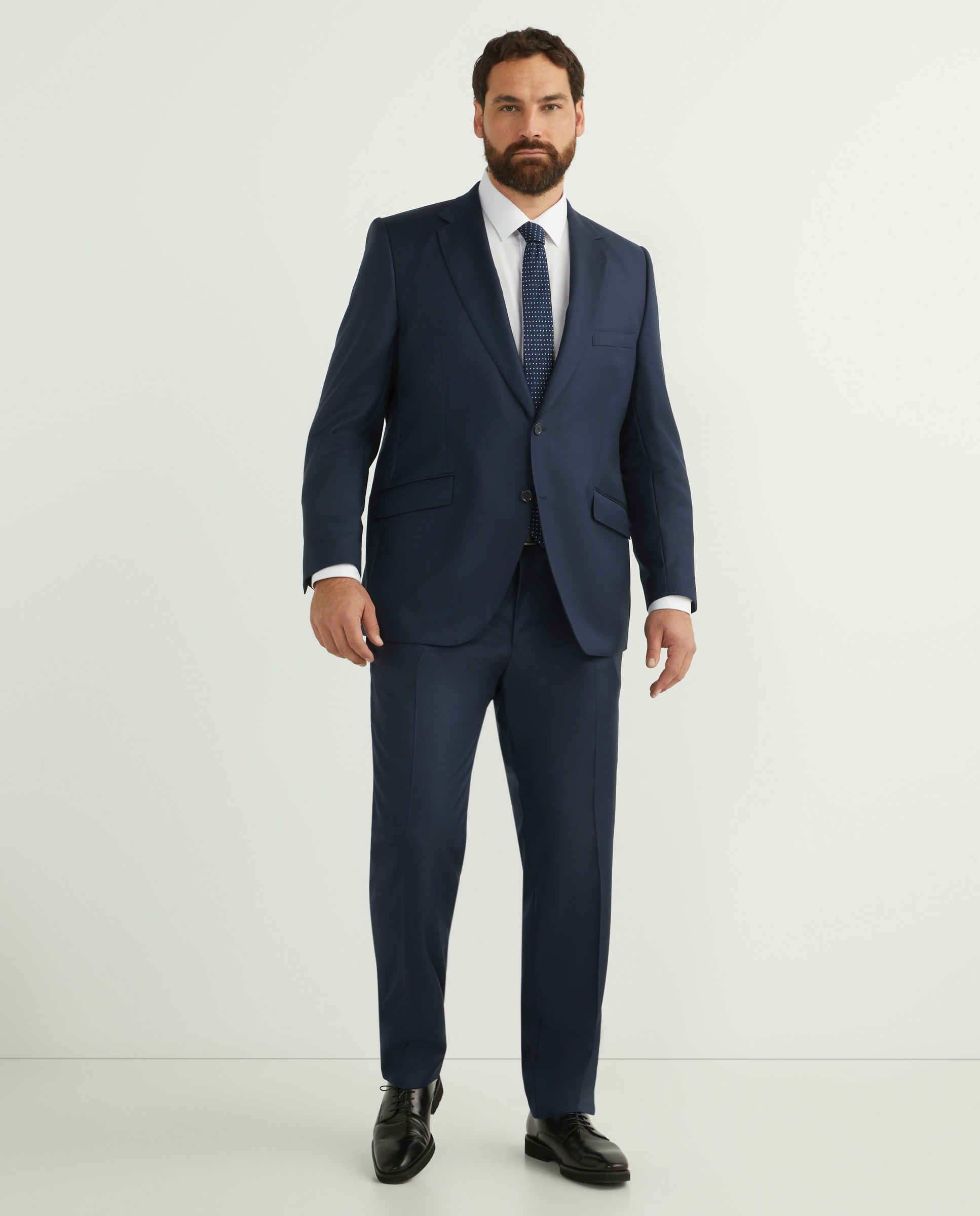 Camisa Formal Regular Tamanhos Grandes Branco-6