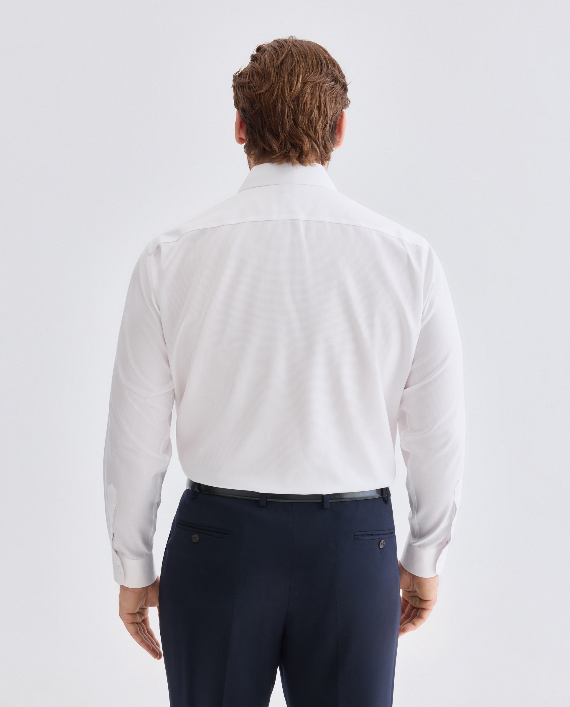 Camisa de hombre non iron - Rushmore - Blanco Blanco-3