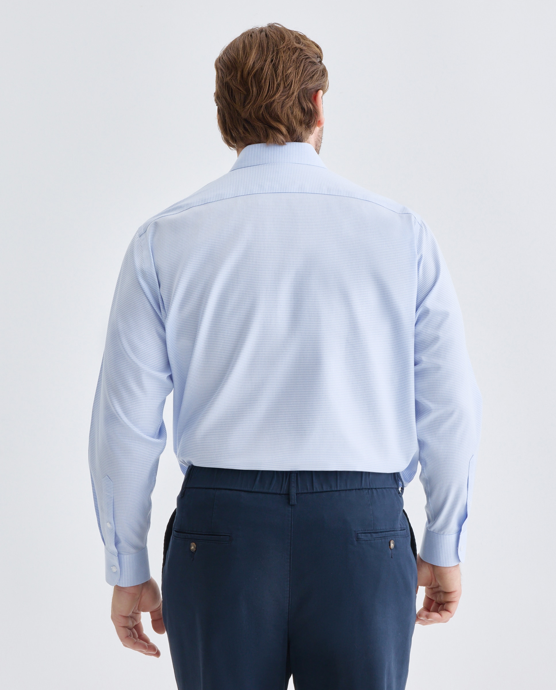 Imagen 3 de Camisa de hombre non iron - Rushmore - Azul Azul