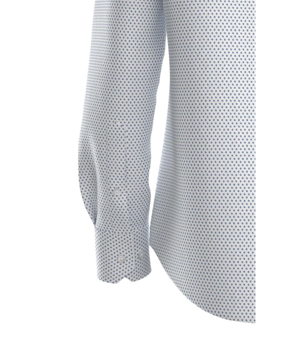 Camisa manga larga de hombre tallas grandes. - Boss - Blanco Blanco-3