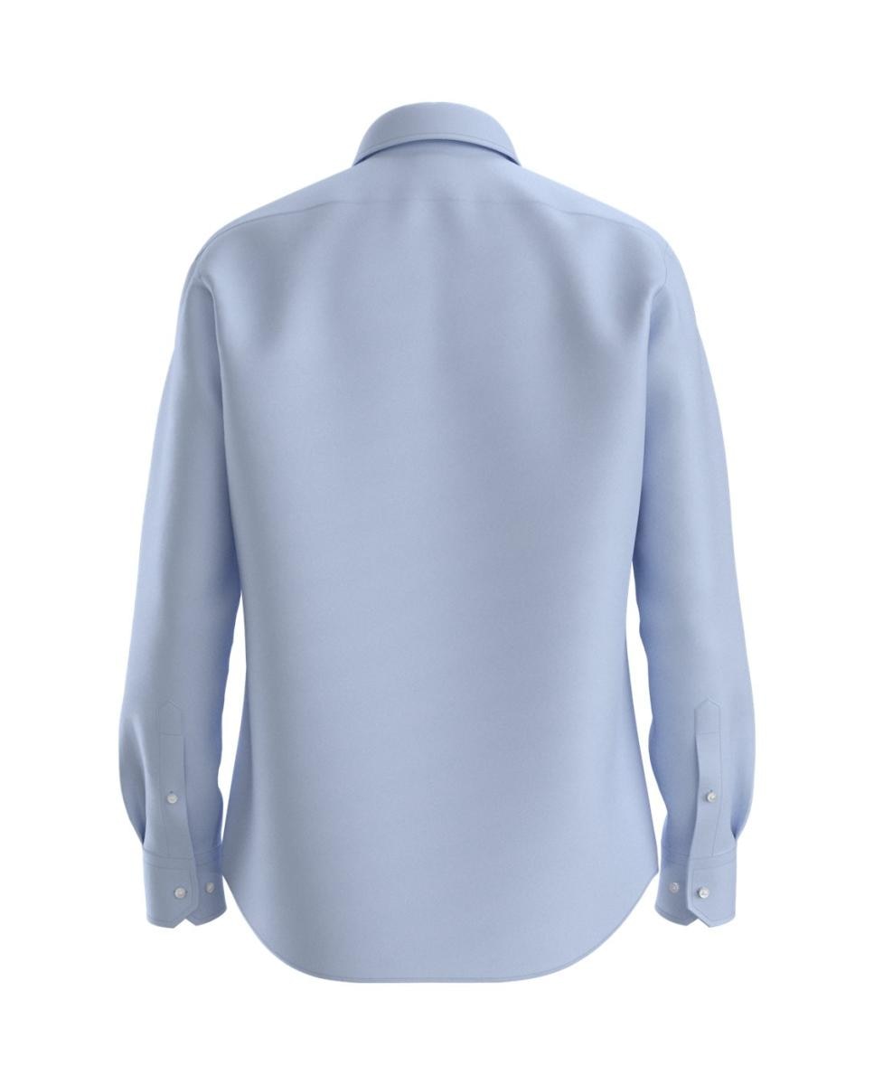 Imagen 2 de Camisa manga larga de hombre tallas grandes. - Boss - Azul Azul