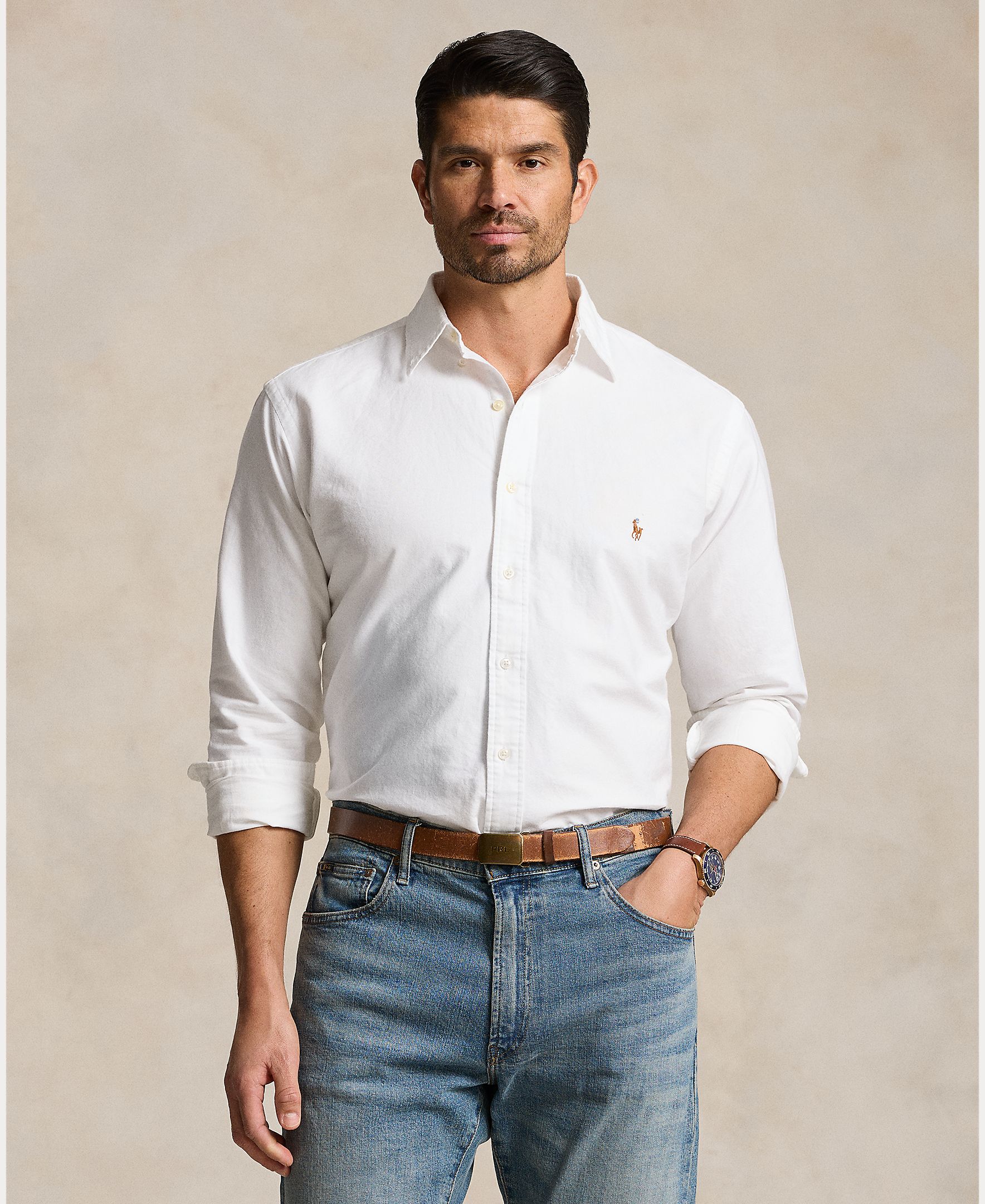 Imagem 0 de Camisa Oxford Regular Fit