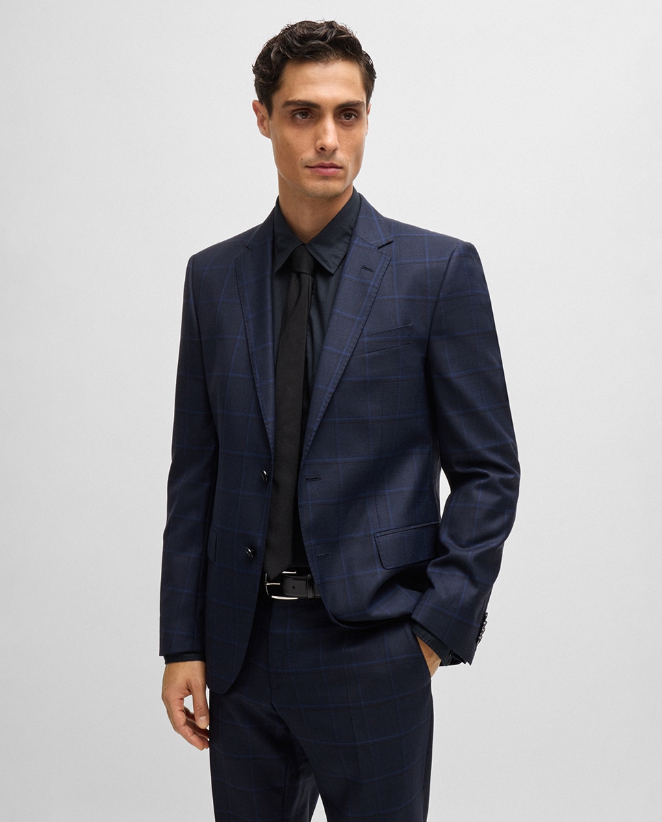Camisa Tamanhos Grandes Azul-marinho-4