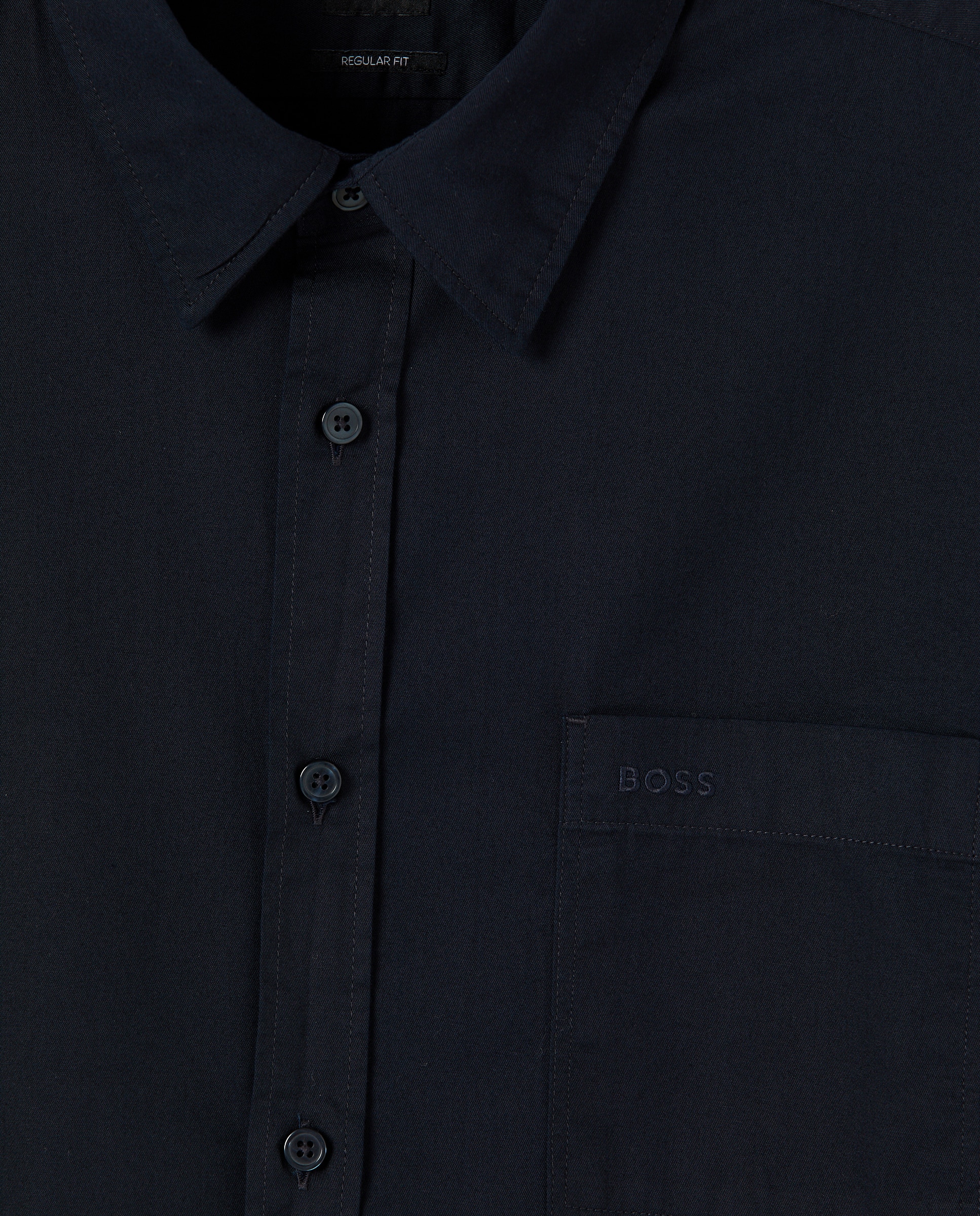 Camisa Tamanhos Grandes Azul-marinho-6