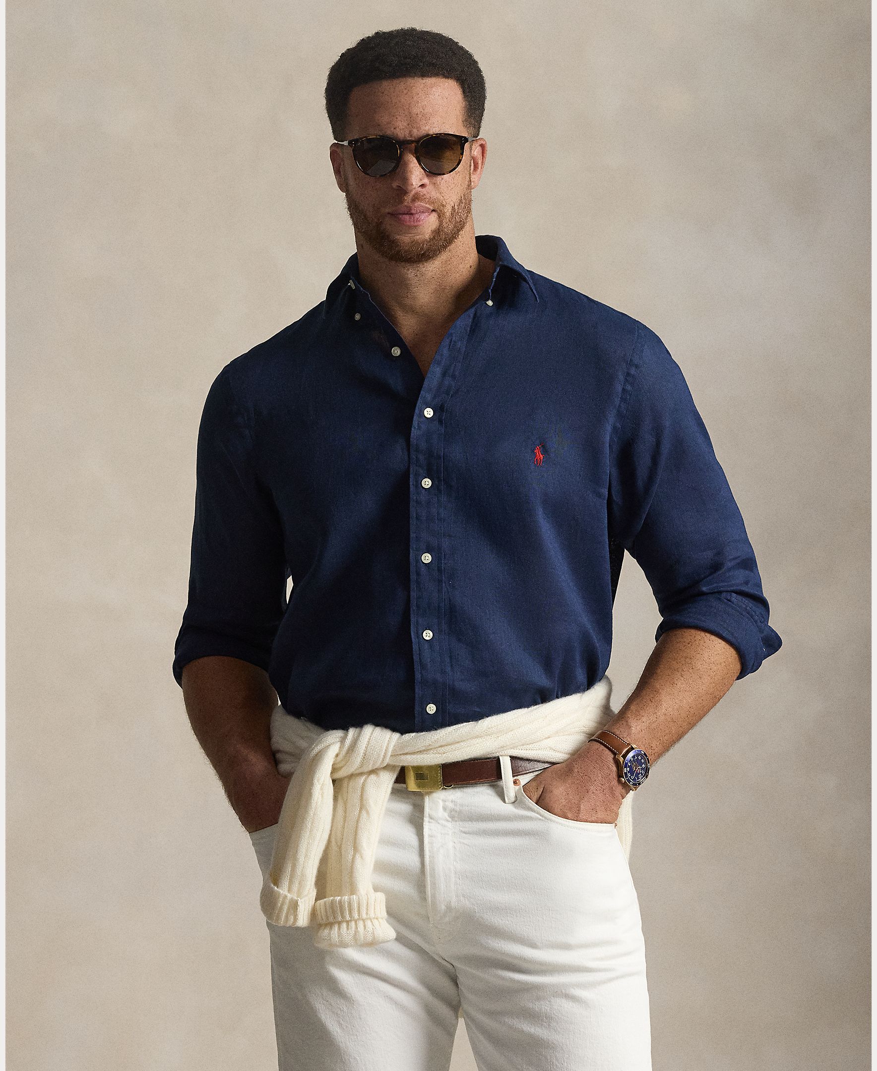 Imagem 0 de Camisa de Linho Classic Fit