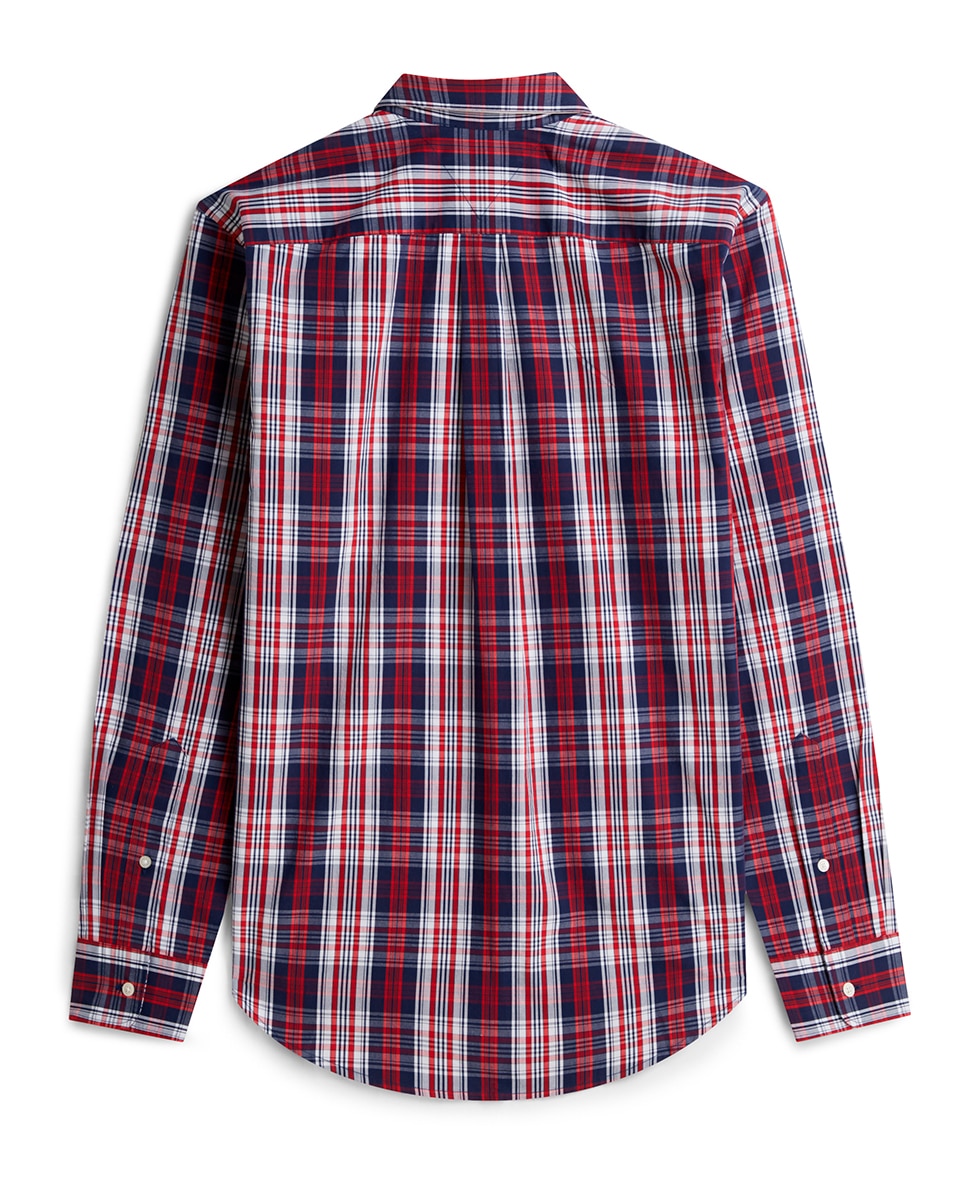 Camisa de Manga Comprida Estampada Tamanhos Grandes Multicolor-2