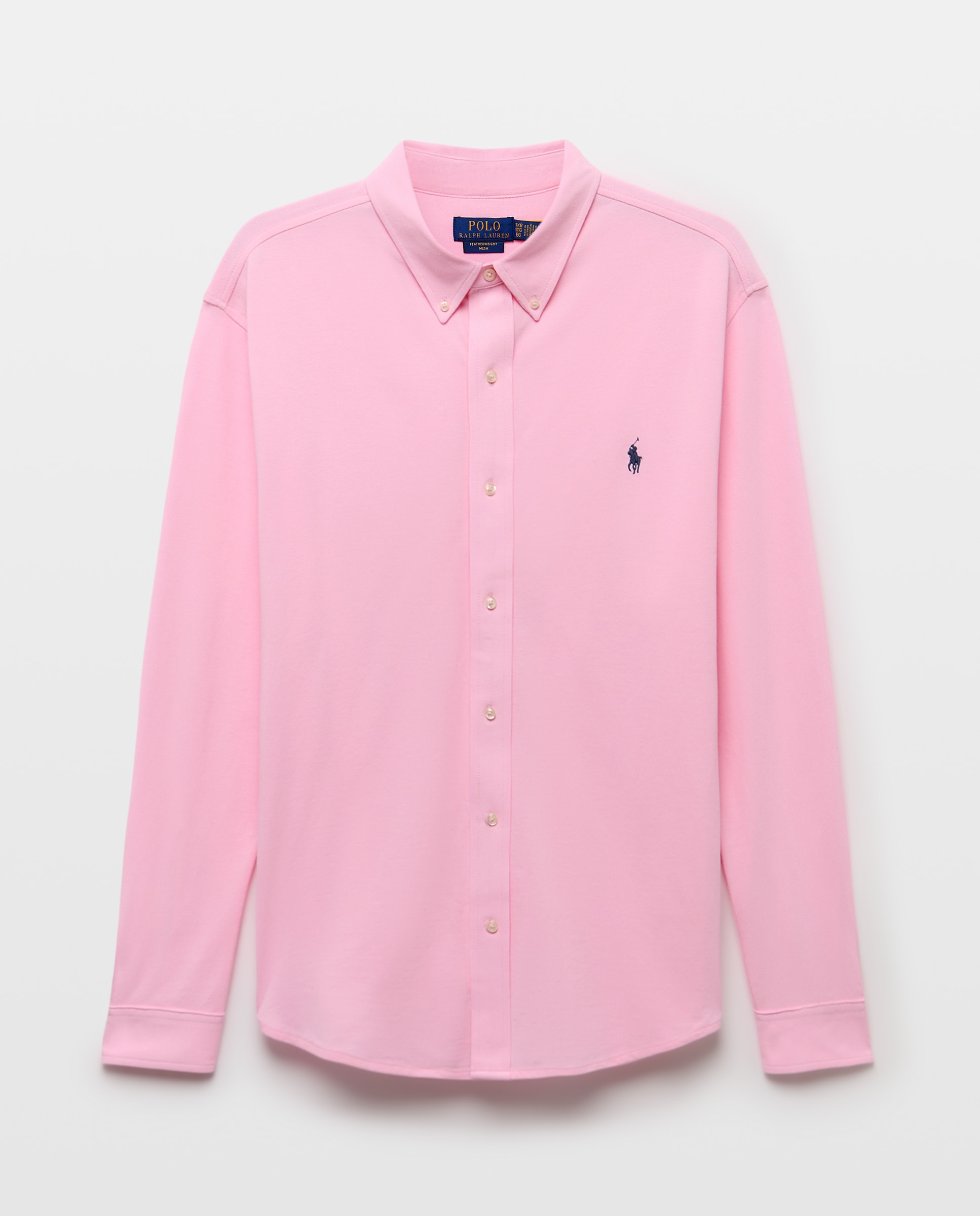 Camisa Piqué Classic Fit Tamanhos Grandes Rosa-4