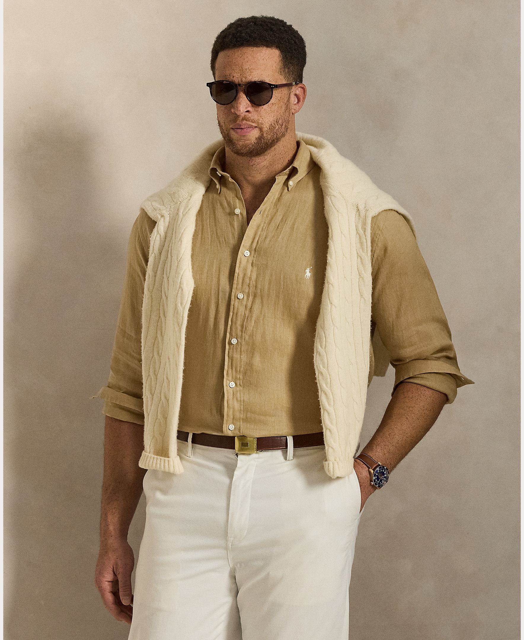 Imagem 0 de Camisa de Linho Classic Fit