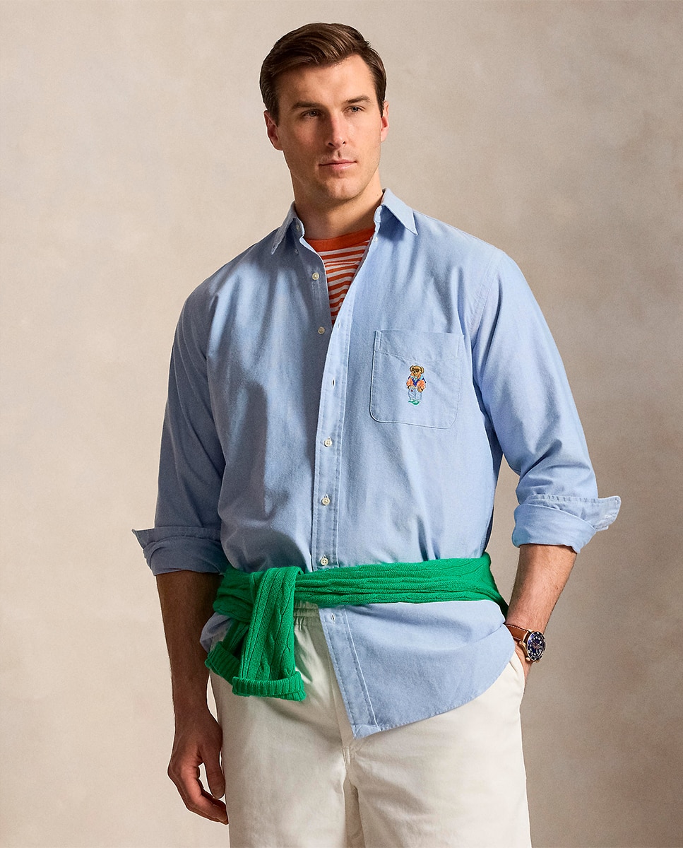 Imagem 0 de Camisa Oxford de Algodão Classic Fit Tamanhos Grandes