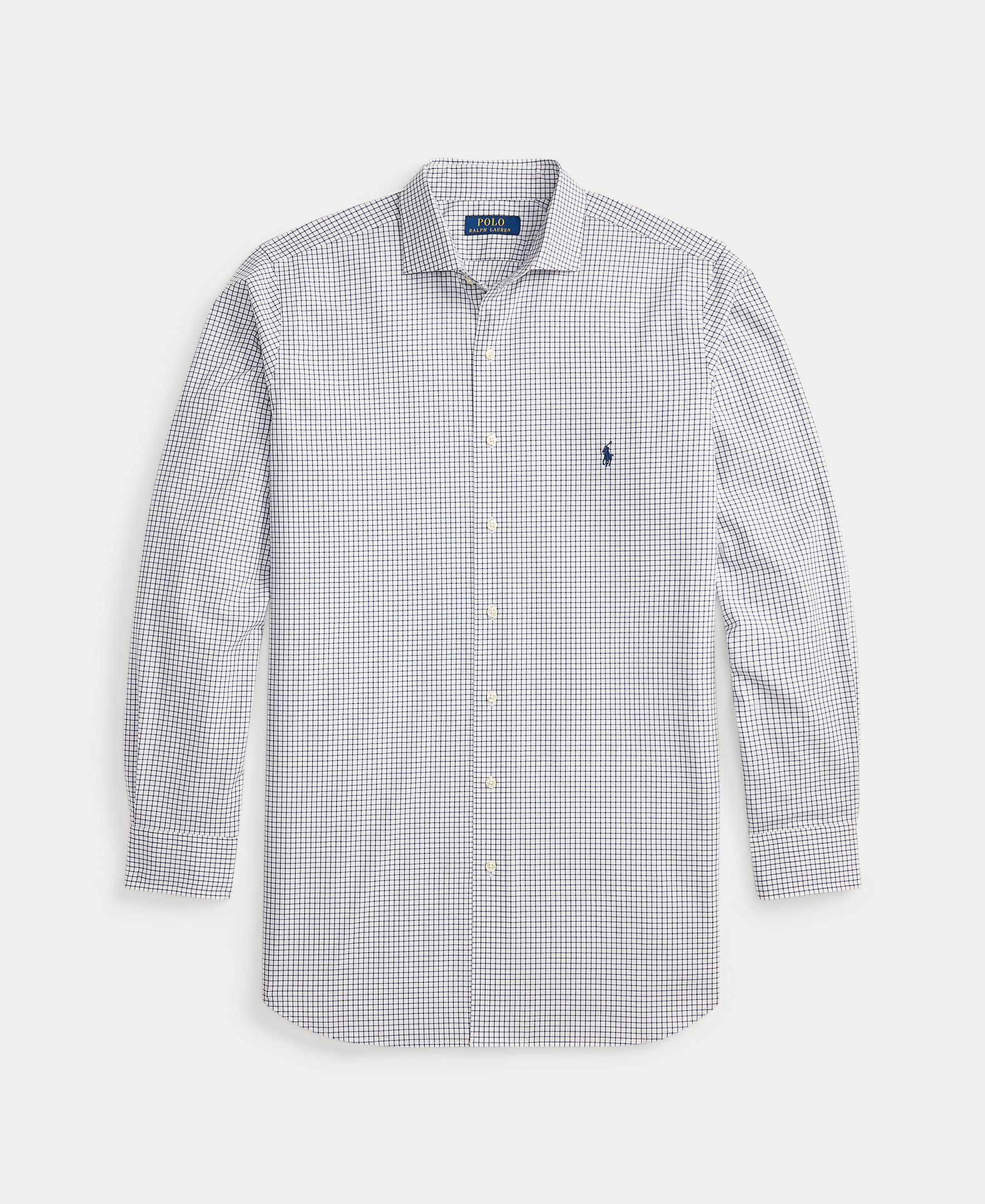 Camisa de Popelina Elástica Classic Fit Tamanhos Grandes Branco-6