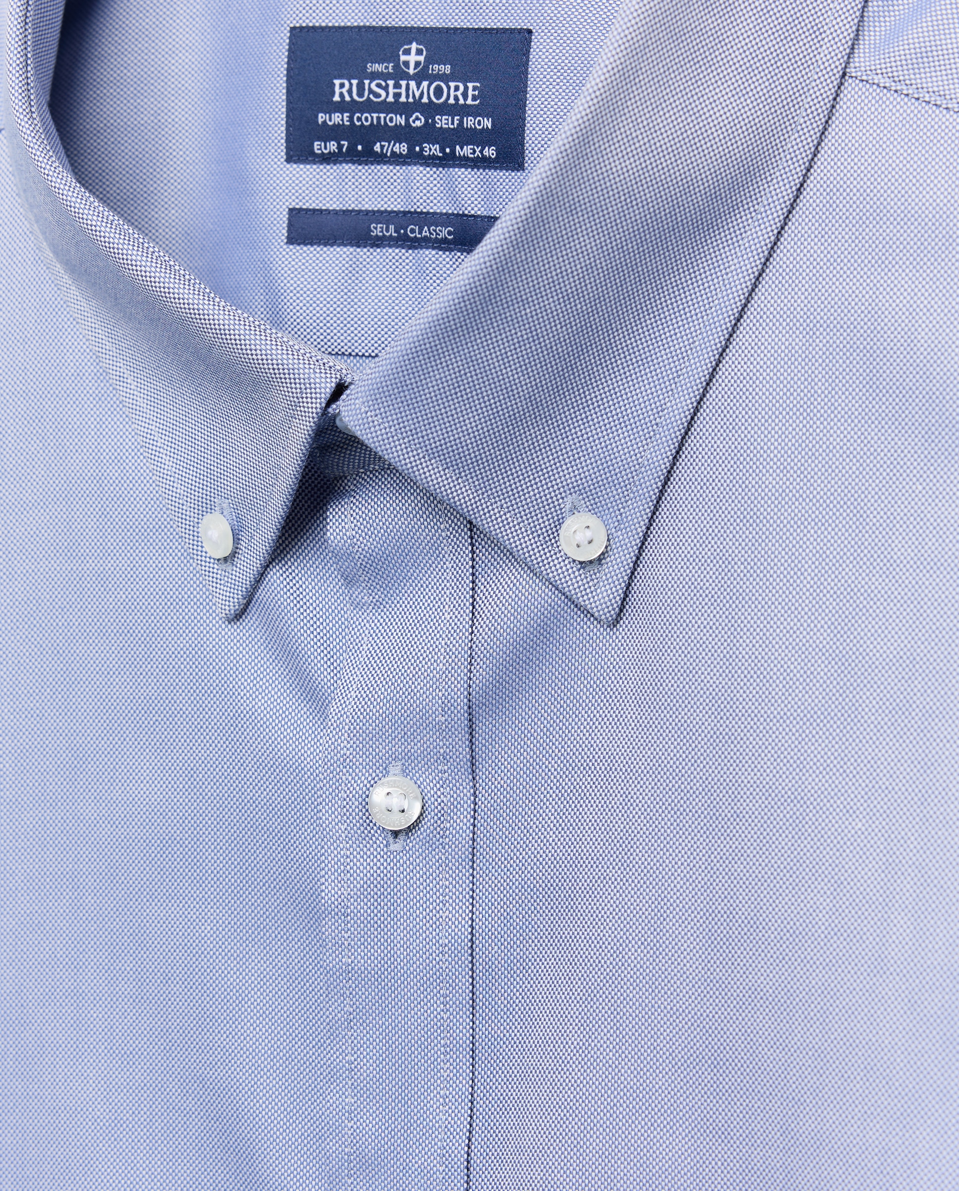 Camisa Non Iron Azul-marinho-5