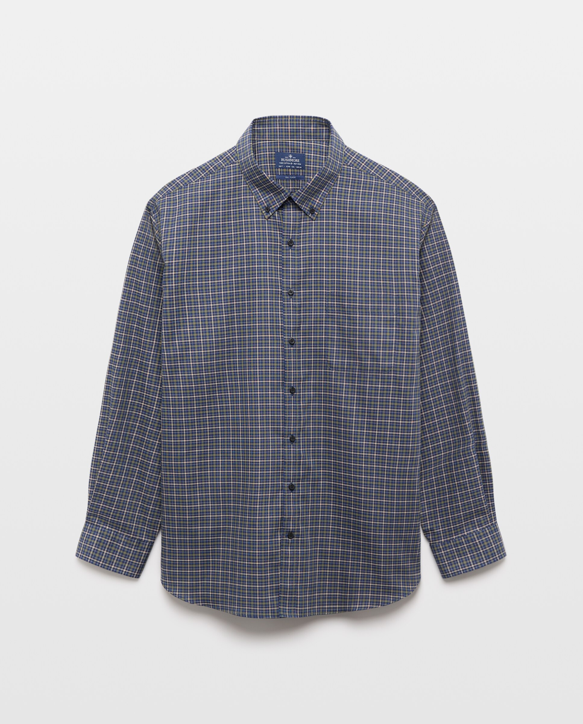 Camisa Non Iron Verde-escuro-4