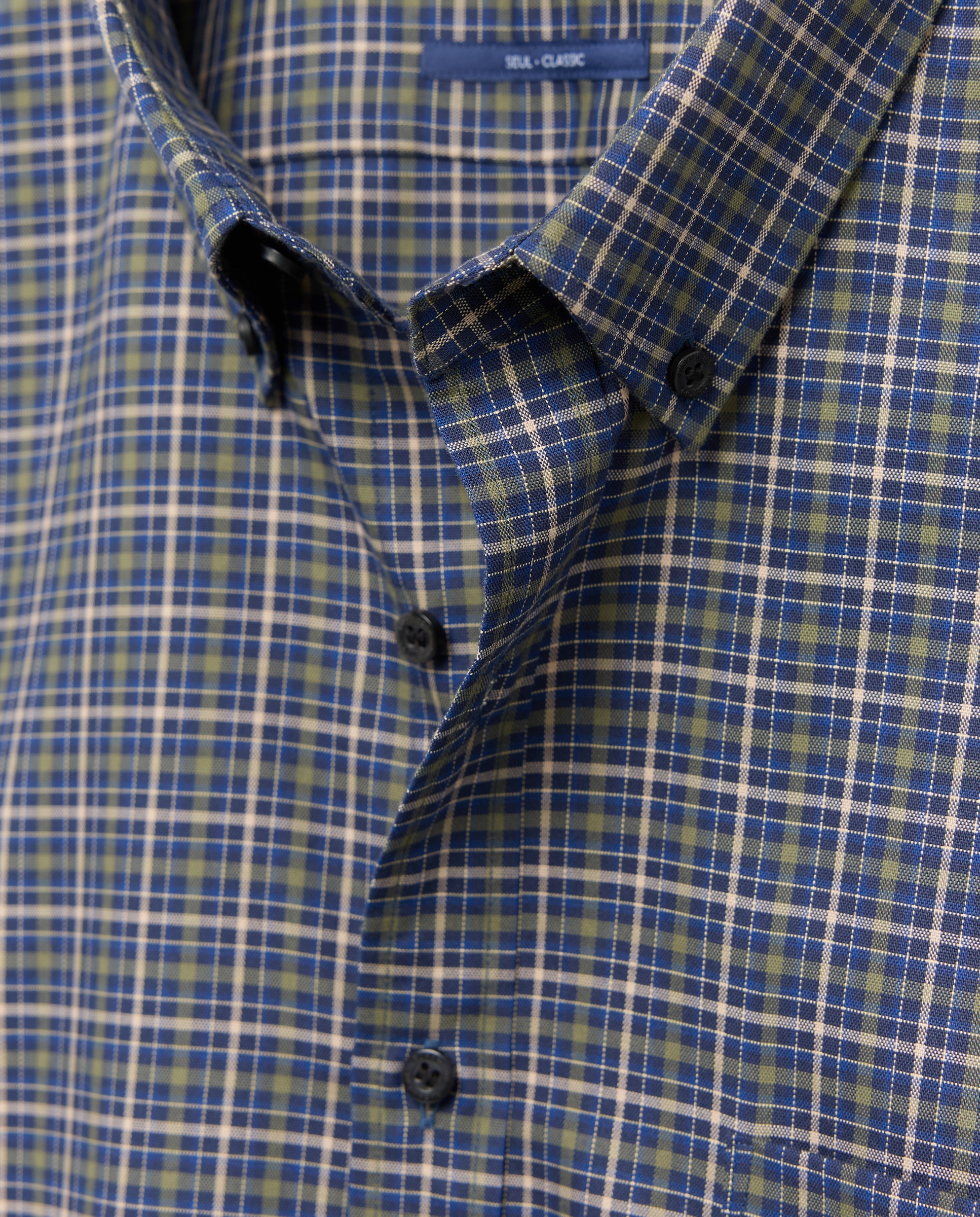 Camisa Non Iron Verde-escuro-5