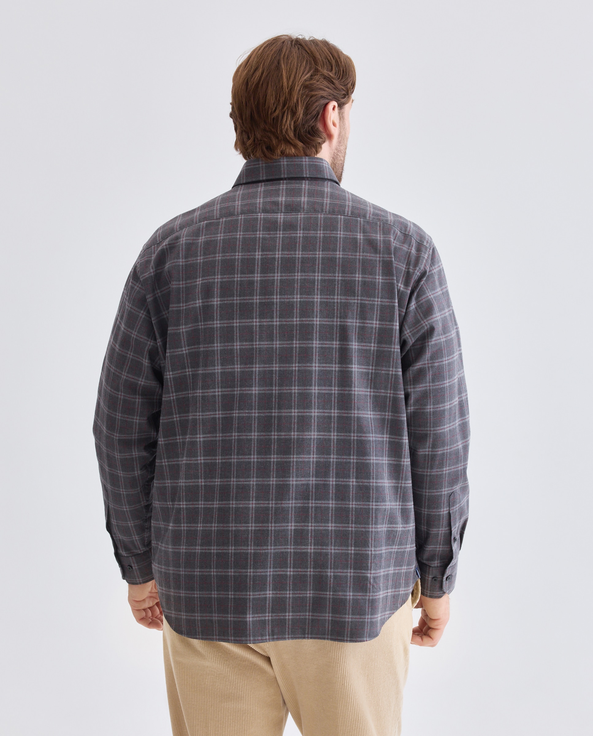 Camisa Non Iron Cinzento-2
