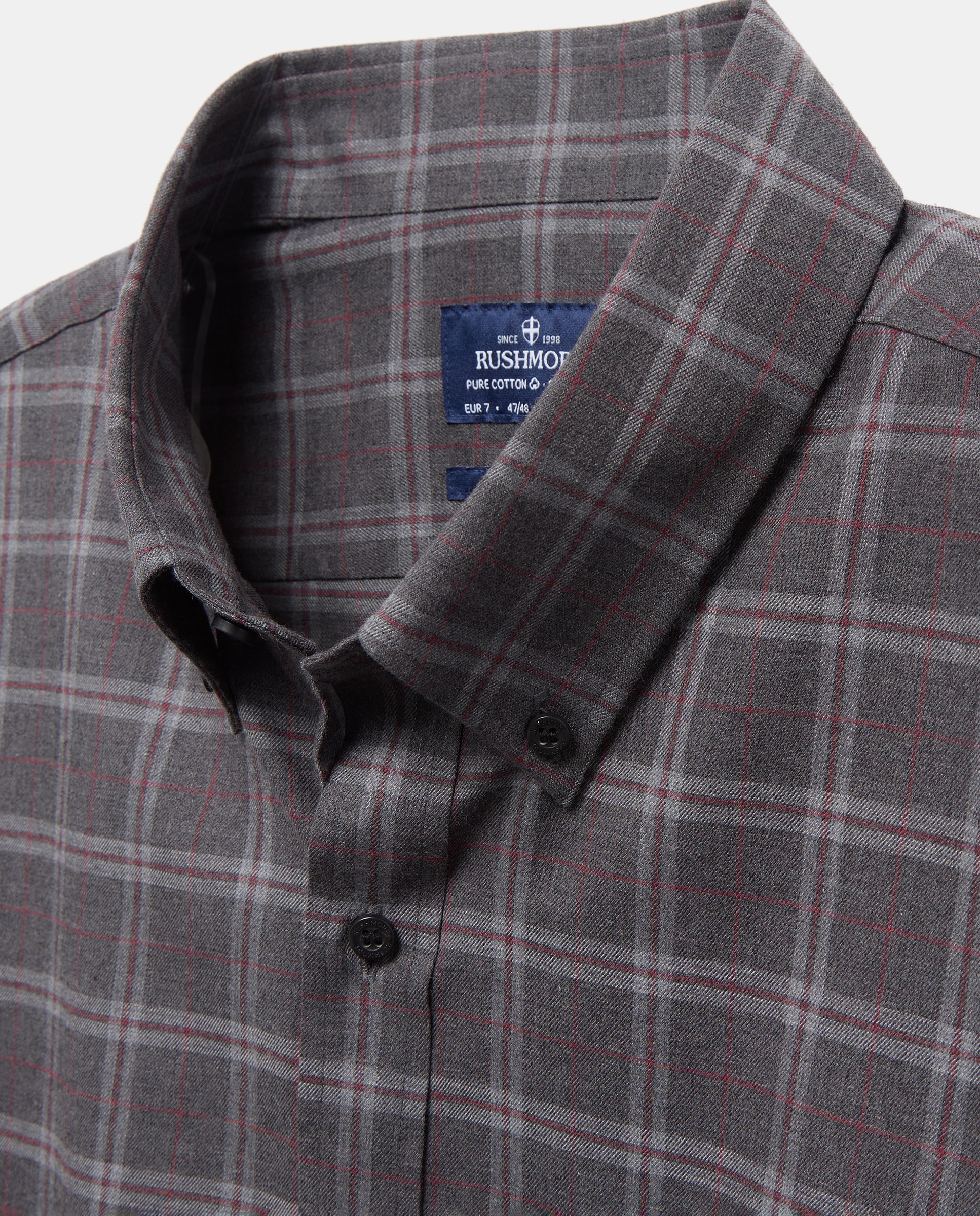 Camisa Non Iron Cinzento-5