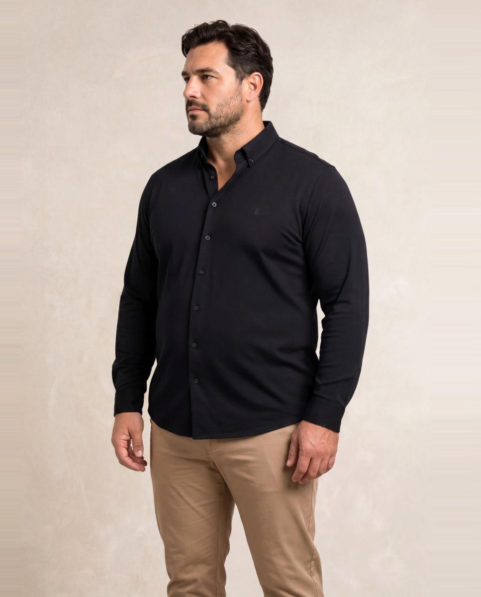 Imagen 0 de Camisa casual Negro
