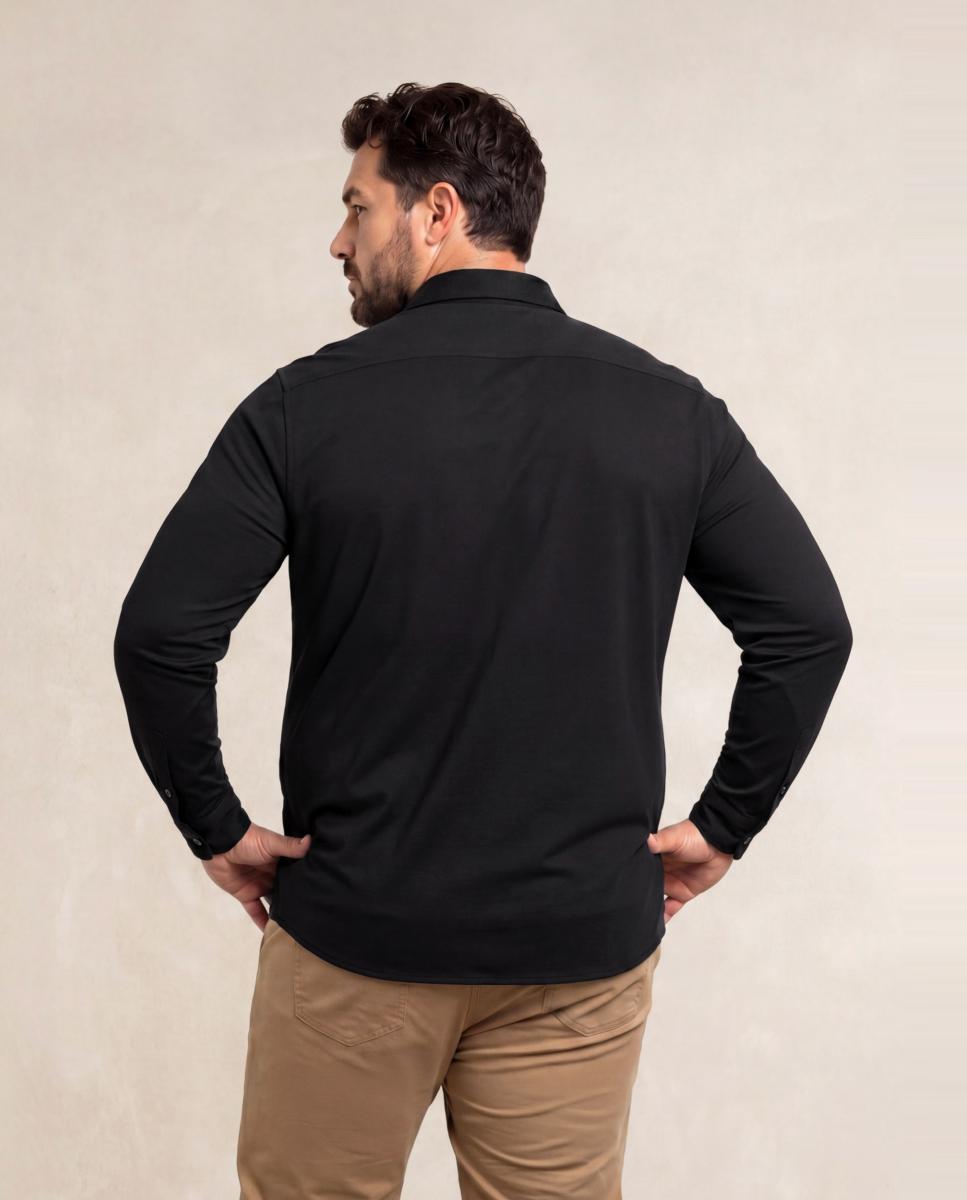 Camisa casual - Sepiia - Negro Negro-2