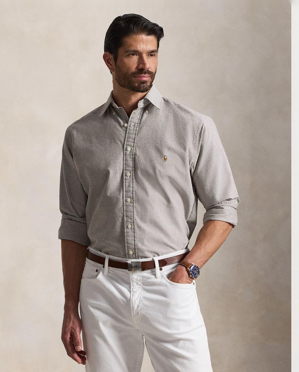 Imagem 0 de Camisa Oxford Classic Fit de Homem, Tamanhos Grandes