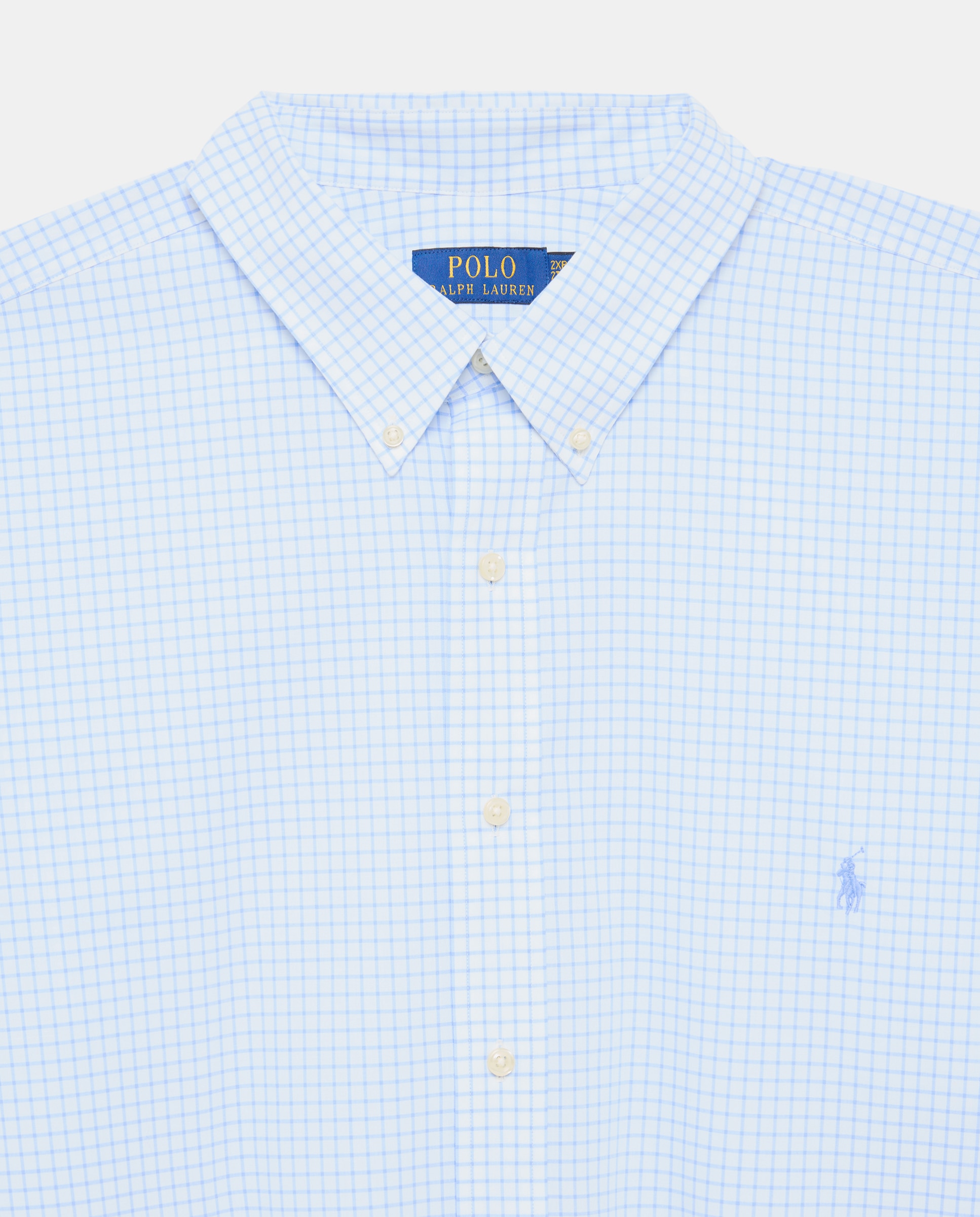 Camisa de Homem em Popelina Elástica Regular Fit, Tamanhos Grandes Azul-claro-2