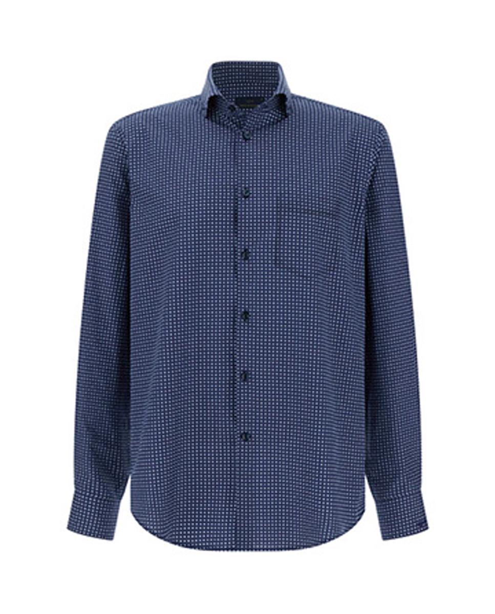 Camisa de hombre regular fit estampado geométrico tallas grandes - Paul & Shark - Multicolor Multicolor-1