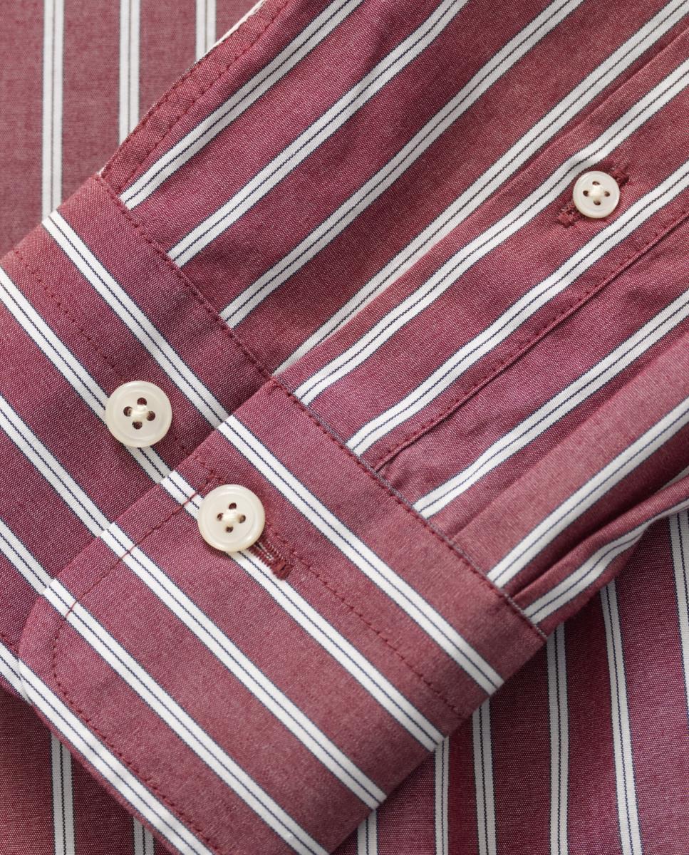 Camisa de hombre de tallas grandes de popelina clásica corte regular - Gant - Rosa Rosa-2