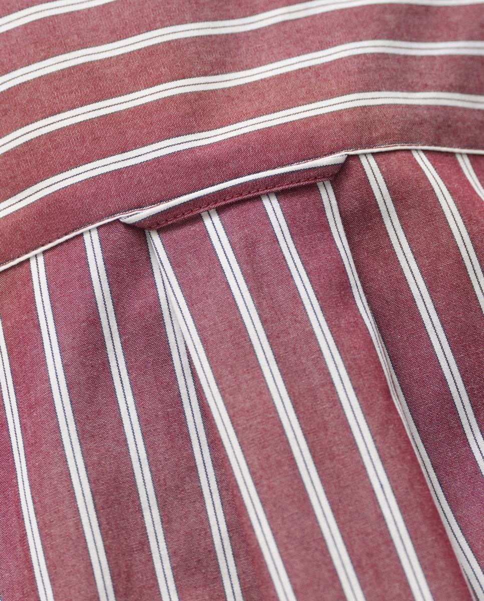Camisa de hombre de tallas grandes de popelina clásica corte regular - Gant - Rosa Rosa-3