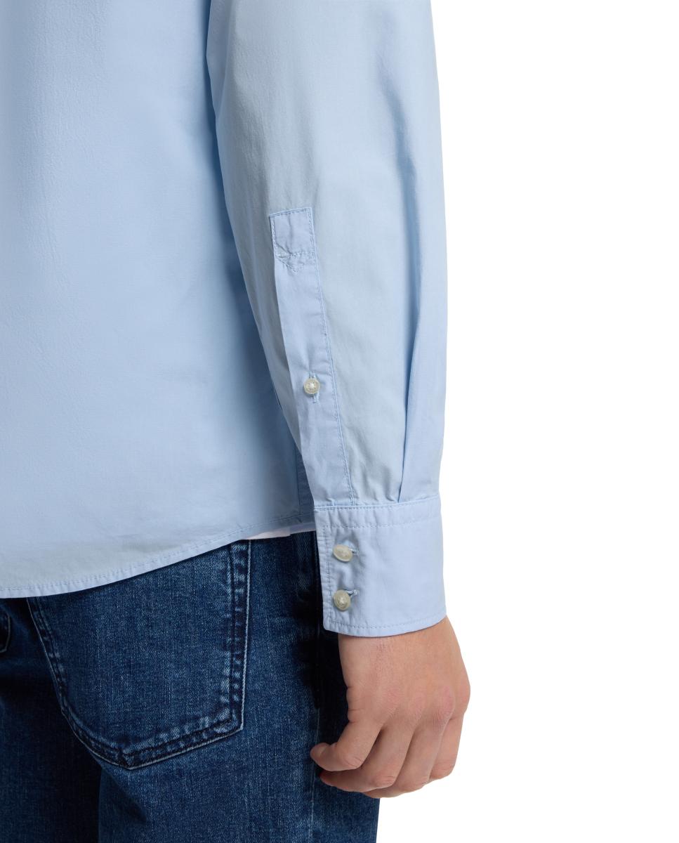 Imagen 3 de Camisa manga larga de hombre tallas grandes. - Boss - Azul Azul