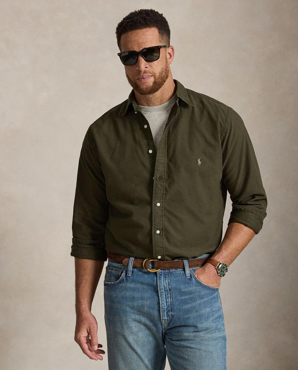 Imagem 0 de Camisa Oxford Classic Fit Tamanhos Grandes