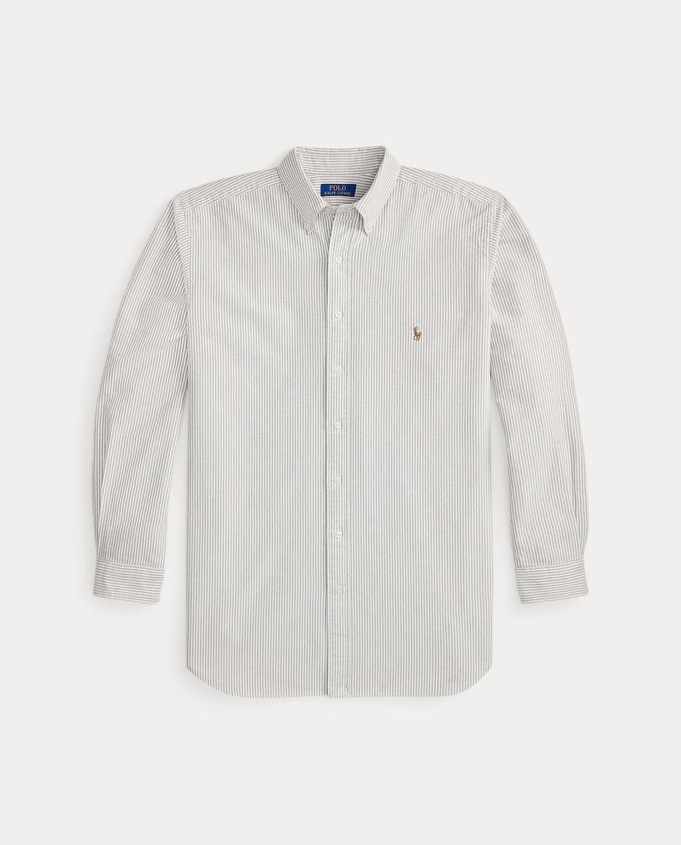 Camisa oxford de hombre Carmel Rosa/Blanco - Polo Ralph Lauren - Marrón oscuro Marrón oscuro-5