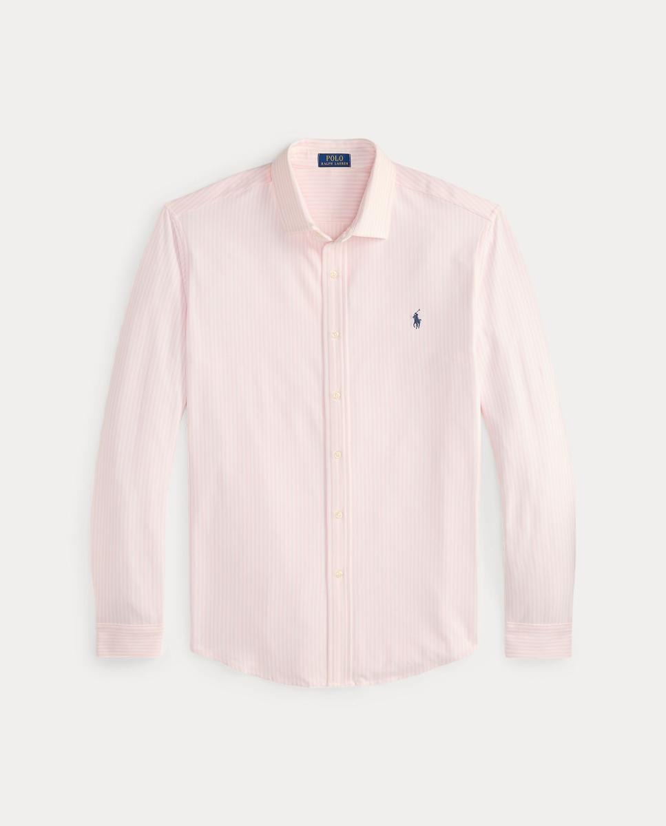 Camiseta de hombre de punto jersey con logotipo Vino clásico - Polo Ralph Lauren - Rosa claro Rosa claro-6