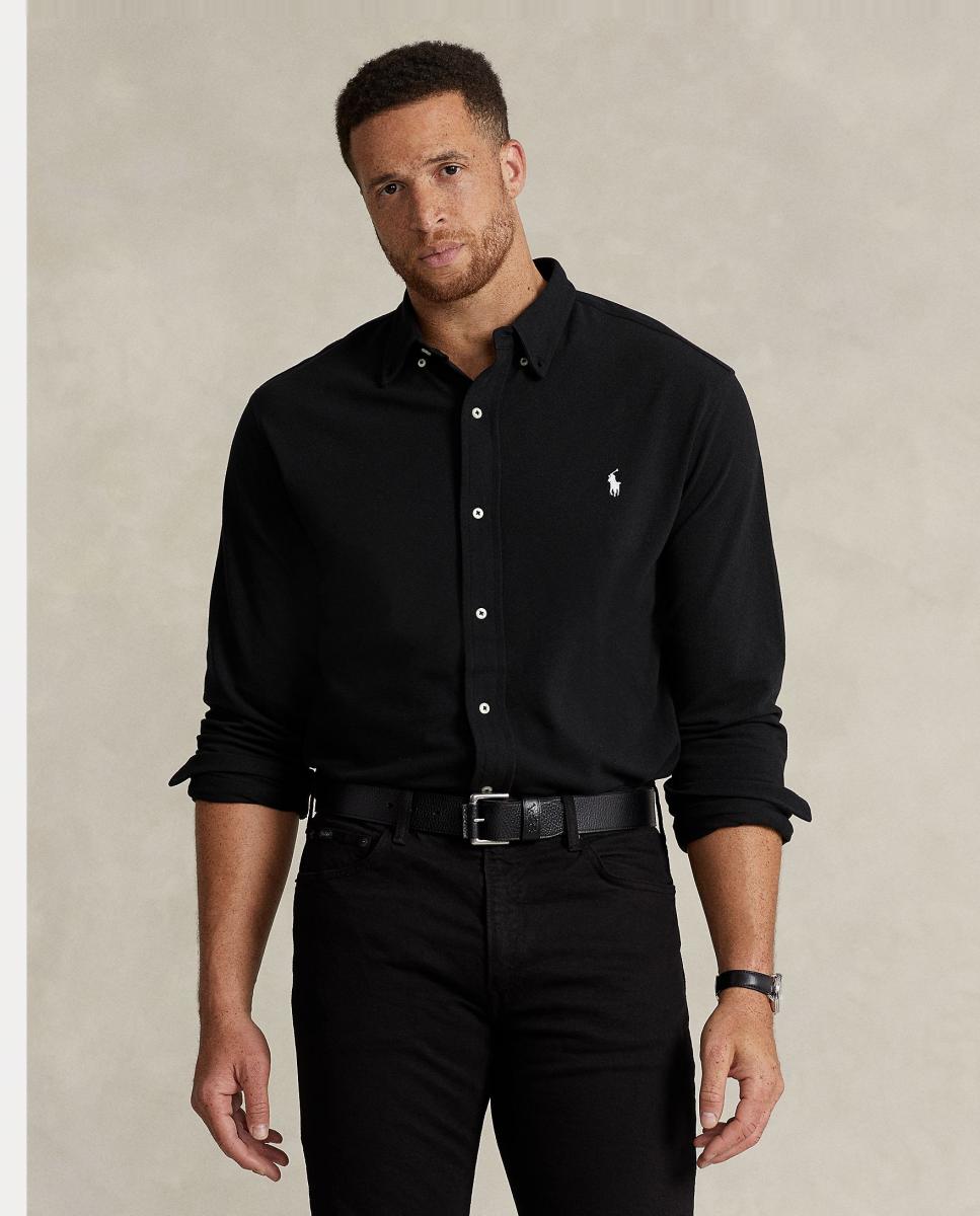 Camisa de hombre ultraligera Negro Polo - Polo Ralph Lauren - Negro Negro-1