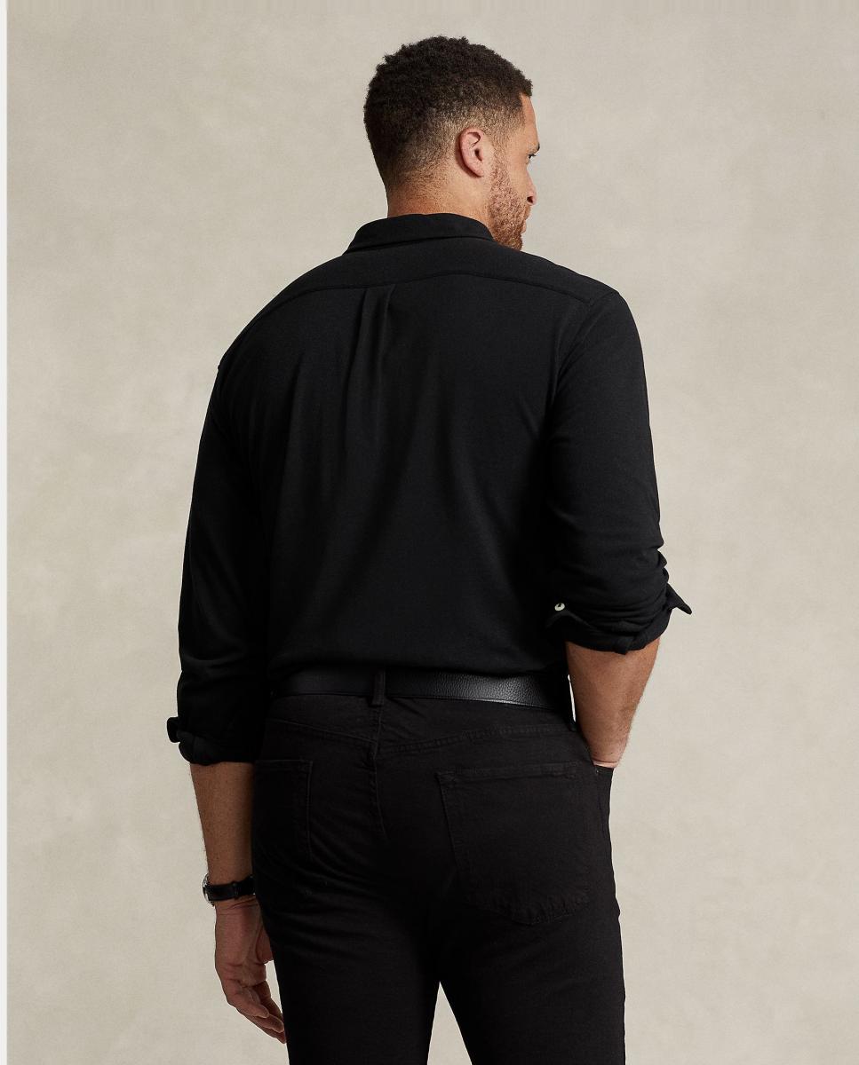 Camisa de hombre ultraligera Negro Polo - Polo Ralph Lauren - Negro Negro-3