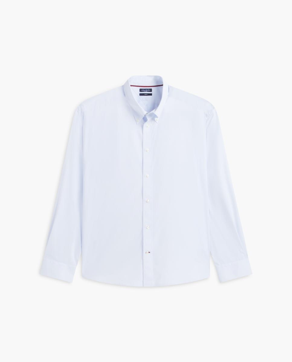 Camisa de Popelina Estampada Tamanhos Grandes Multicolor-4